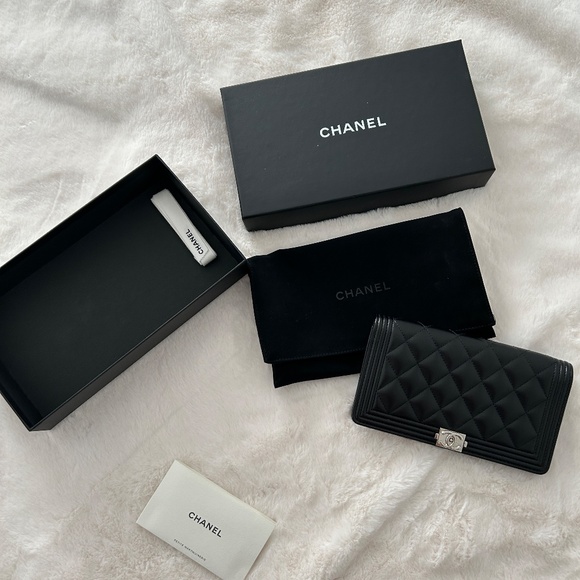 chanel yen boy large wallet - Picture 4 of 4